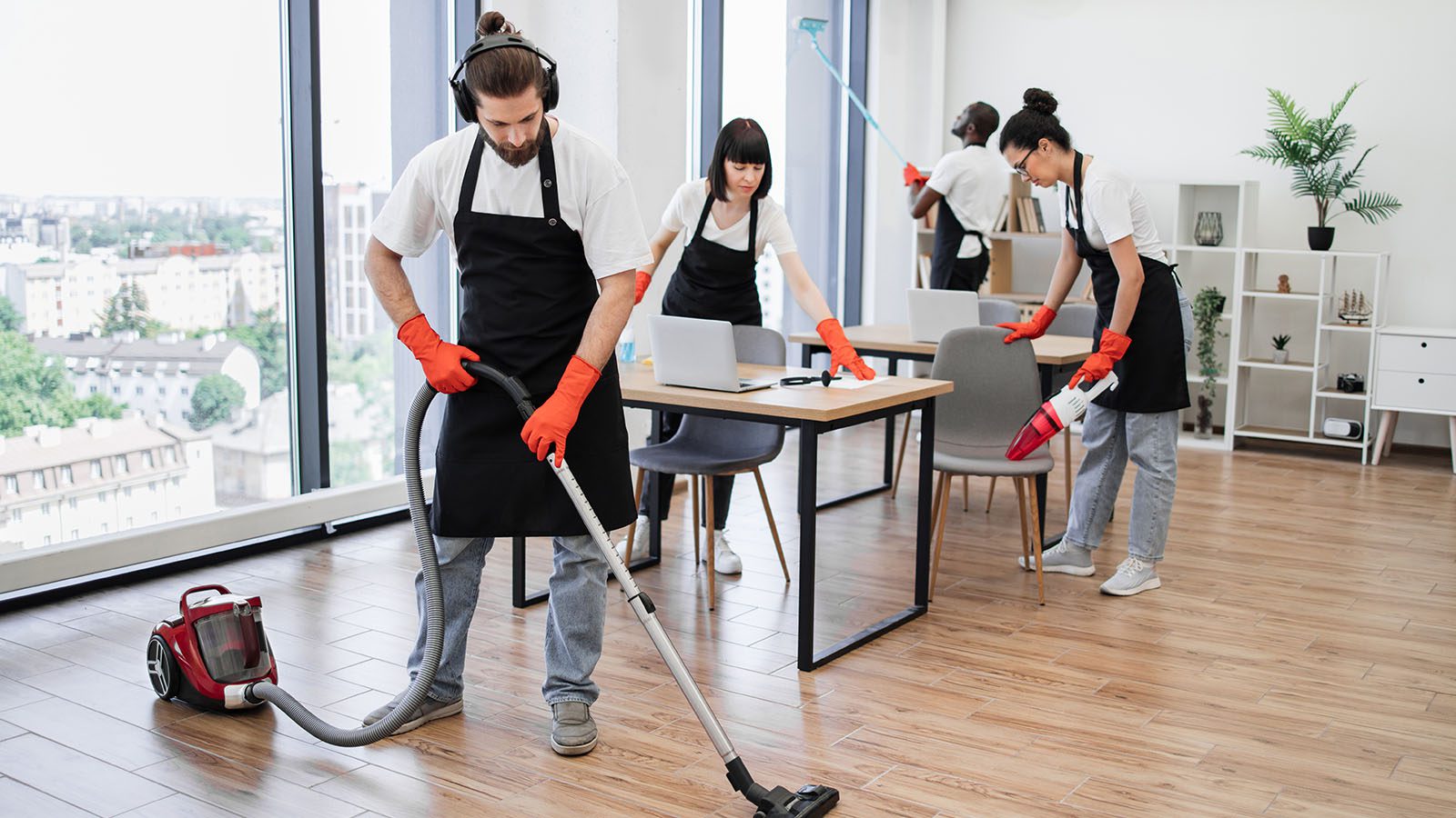  Feel comfortable and at ease with our Home Cleaning Services